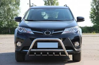 Кенгурятник WT003 (нерж) для Toyota Rav 4 2013-2018 рр