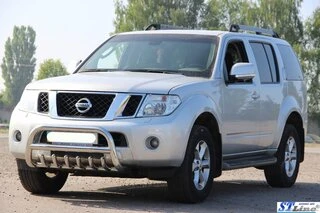 Кенгурятник WT008 (нерж) для Nissan Navara 2006-2015 рр