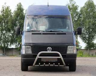 Кенгурятник WT003 (нерж) 60мм, без напису для Volkswagen LT 1995-2006 рр