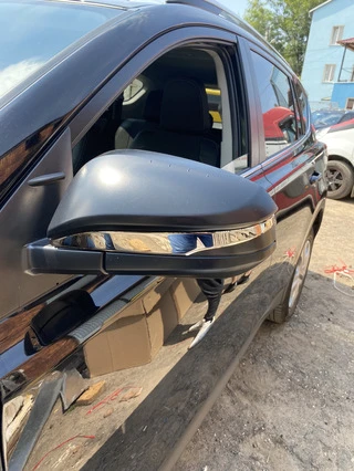 Накладки на дзеркала (2 шт, нерж) для Toyota Rav 4 2013-2018 рр