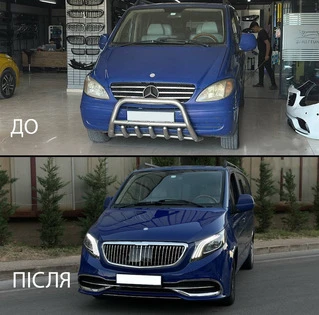 Комплект рестайлінгу в W447 Maybach для Mercedes Vito W639 2004-2014 рр