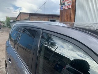 Сірі рейлінги 2008-2015рр. (Lexus-дизайн 2018, 2 шт) для Toyota Land Cruiser 200