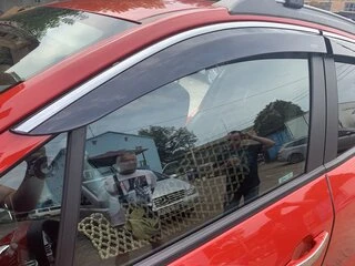 Вітровики з хромом (4 шт, Niken) для Opel Mokka 2012-2021 рр