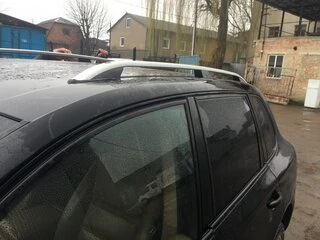 Рейлінги Skyport (сірі) для Porsche Cayenne 2003-2010 рр