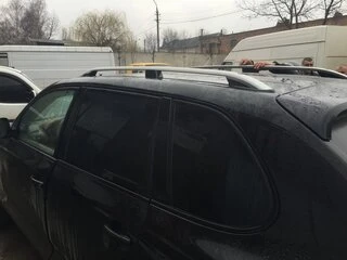 Рейлінги Skyport (сірі) для Porsche Cayenne 2003-2010 рр