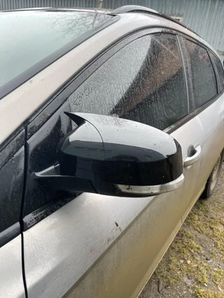 Накладки на дзеркала BMW-Style (2010-2014, 2 шт) для Ford Mondeo рр