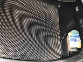 Килимок багажника (EVA, чорний) для Renault Talisman