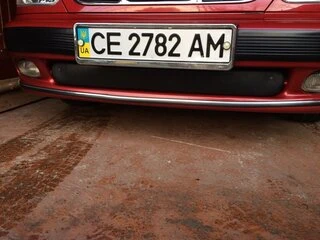 Зимова накладка на решітку (нижня) Матова для Daewoo Lanos