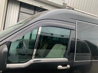 Зовнішня окантовка вікон (2 шт., нерж.) Carmos - Турецька сталь для Ford Connect 2010-2013 рр