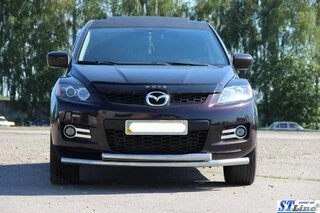 Передній захист ST014 (нерж.) для Mazda CX-7 2006-2012рр