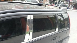 Молдинг дверних стійок (нерж) для Honda HR-V 1998-2006 рр