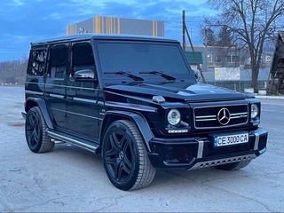 Передній бампер AMG G63/G65 (в зборі) G65 (чорна сітка) для Mercedes G сlass W463 1990-2018рр