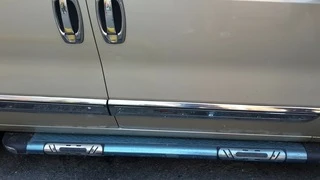 Молдинг дверний (4 шт., нерж.) OmsaLine - Італійська нержавійка для Citroen Nemo