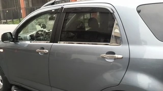 Зовнішня окантовка стекол (4 шт, нерж.) для Daihatsu Terios 2006- рр