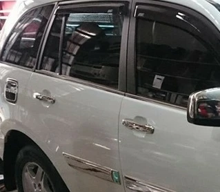 Накладки на ручки (4 шт, нерж) Omsa, Італійська нержавійка для Chery Tiggo 1