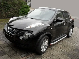 Бокові пороги Fullmond (2 шт., алюм.) для Nissan Juke 2010-2019 рр