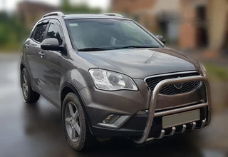 Кенгурятник F1-40 (нерж.) для SsangYong Korando 2010-2019 рр