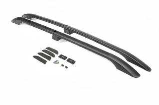 Рейлінги Чорні Металева ніжка для Renault Dokker 2013-2022 рр