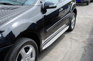Бокові пороги OEM (2 шт., Алюміній) для Mercedes ML W164