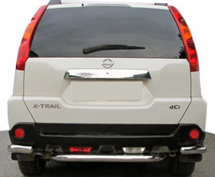 Задні кути з центральної AK0073 (2 шт., нерж.) для Nissan X-trail T31 2007-2014рр