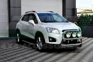 Бокові пороги Fullmond (2 шт., алюміній) для Chevrolet Trax 2012-2023 рр