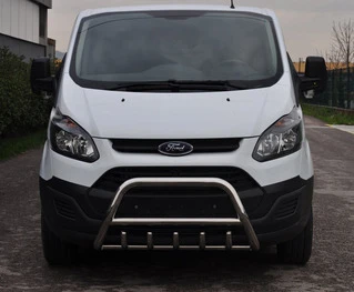 Кенгурятник WT003 (нерж.) 60 мм для Ford Custom 2013-2022 рр