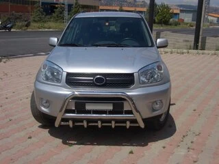 Кенгурятник WT003 (нерж) для Toyota Rav 4 2001-2005 рр