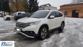 Передній захист ST007 (нерж.) для Honda CRV 2012-2016 рр