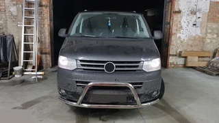 Кенгурятник WT006ST (нерж) для Volkswagen T5 2010-2015 рр