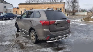 Задня дуга AK004-2 (нерж) для Mitsubishi Outlander 2012-2021 рр