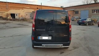 Задня дуга AK002-2 (нерж.) для Renault Kangoo 2008-2020 рр