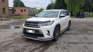 Кенгурятник ST-Special (нерж) для Toyota Highlander 2013-2019 рр