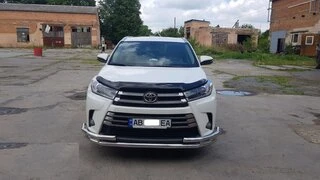 Кенгурятник ST-Special (нерж) для Toyota Highlander 2013-2019 рр