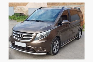 Передній захист ST008 (нерж.) для Mercedes Vito / V-class W447 2014- рр