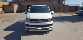 Нижня одинарна губа ST008 (нерж) 60 мм для Volkswagen T6