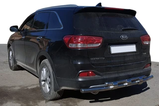 Задня дуга AK015 (нерж.) для Kia Sorento II XM 2009-2014 рр