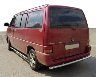 Задня дуга AK002 (нерж) для Volkswagen T4 Caravelle/Multivan