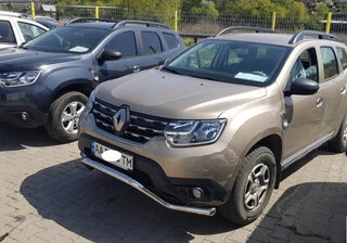 Кенгурятник WT008 (нерж.) для Dacia Duster 2018-2024 рр