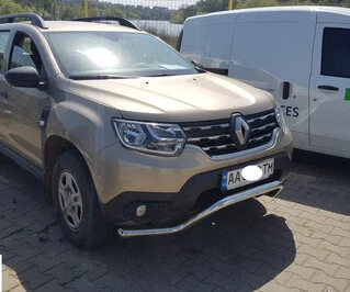 Кенгурятник WT008 (нерж.) для Dacia Duster 2018-2024 рр
