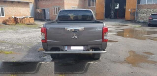 Задній захист AK005 (нерж) для Mitsubishi L200 2015-2024 рр