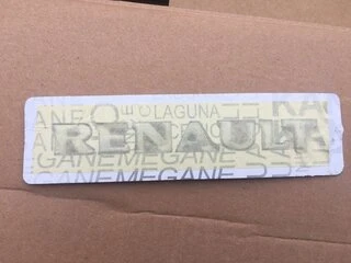 Напис Renault 135х20мм для Renault Kangoo 2008-2020 рр