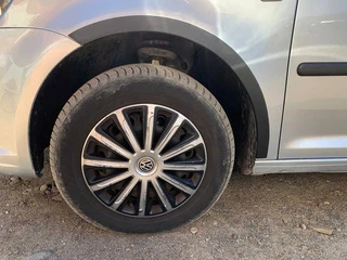 Накладки на арки (чорний мат) Довга база (метал) для Volkswagen Caddy 2010-2015 рр