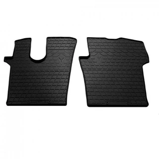 Гумові килимки (2 шт, Stingray Premium) для Scania G серія 2017- рр