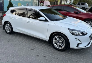 Вітровики з хромом HB/SD (4 шт., Sunplex Chrome) для Ford Focus IV 2018- рр