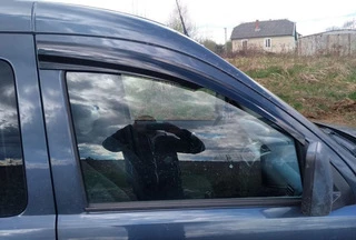 Вітровики (2 шт., Sunplex Sport) для Opel Combo 2002-2012 рр