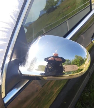 Накладки на дзеркала (2 шт, нерж) OmsaLine - Італійська нержавійка для Volkswagen Jetta 2006-2011 рр