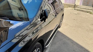 Бокові пороги Fullmond (2 шт, алюміній) для Lexus RX 2009-2015 рр