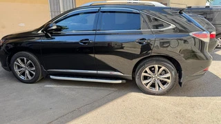 Бокові пороги Fullmond (2 шт, алюміній) для Lexus RX 2009-2015 рр