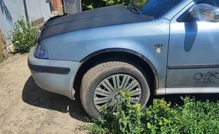 Накладки на арки (4 шт, чорні) метал для Skoda Octavia I Tour A4 1996-2010