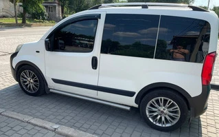 Накладки на арки (4 шт, чорні) 1 двері, Металеві для Citroen Nemo